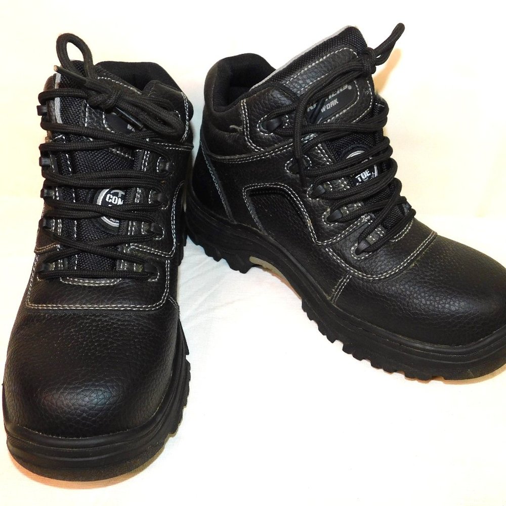 Skechers Comp Toe Non Metallic Work Boots Puncture Resistant Size 9.5 Hiking